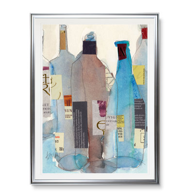 « the wine bouteilles i », impression
