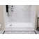 30'' W 60'' D Rectangular Triple Shower Base