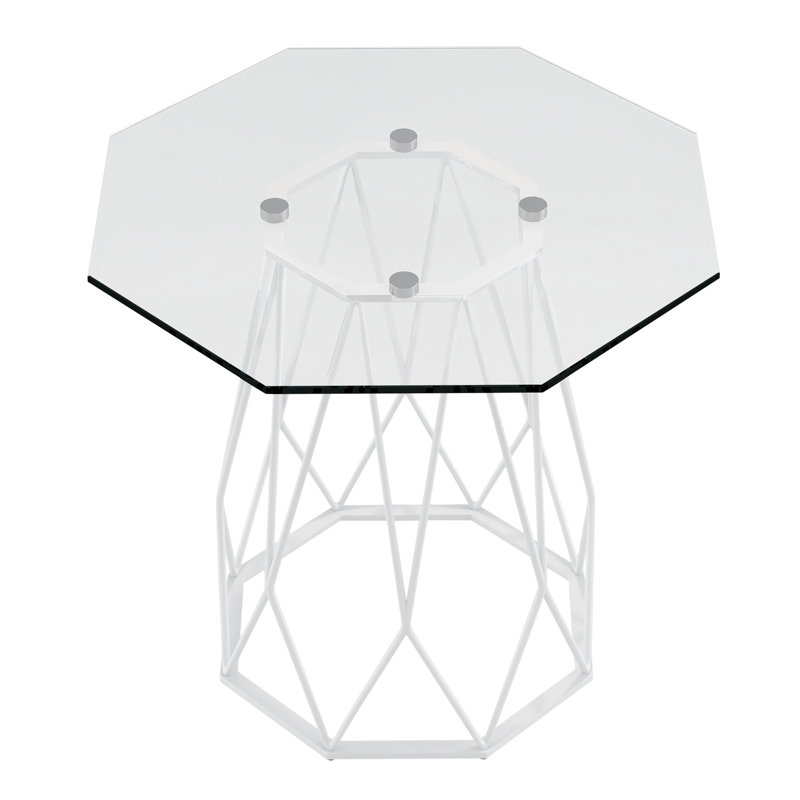 Table de bout Ohl, Blanc