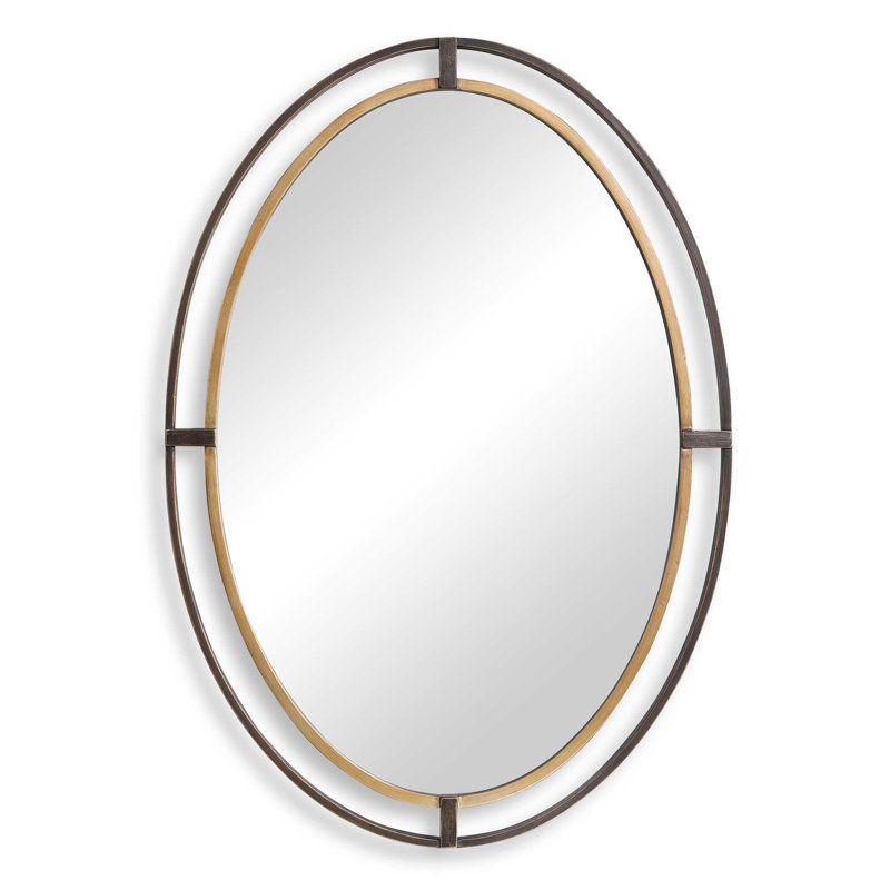 Metal Flat Wall Mirror