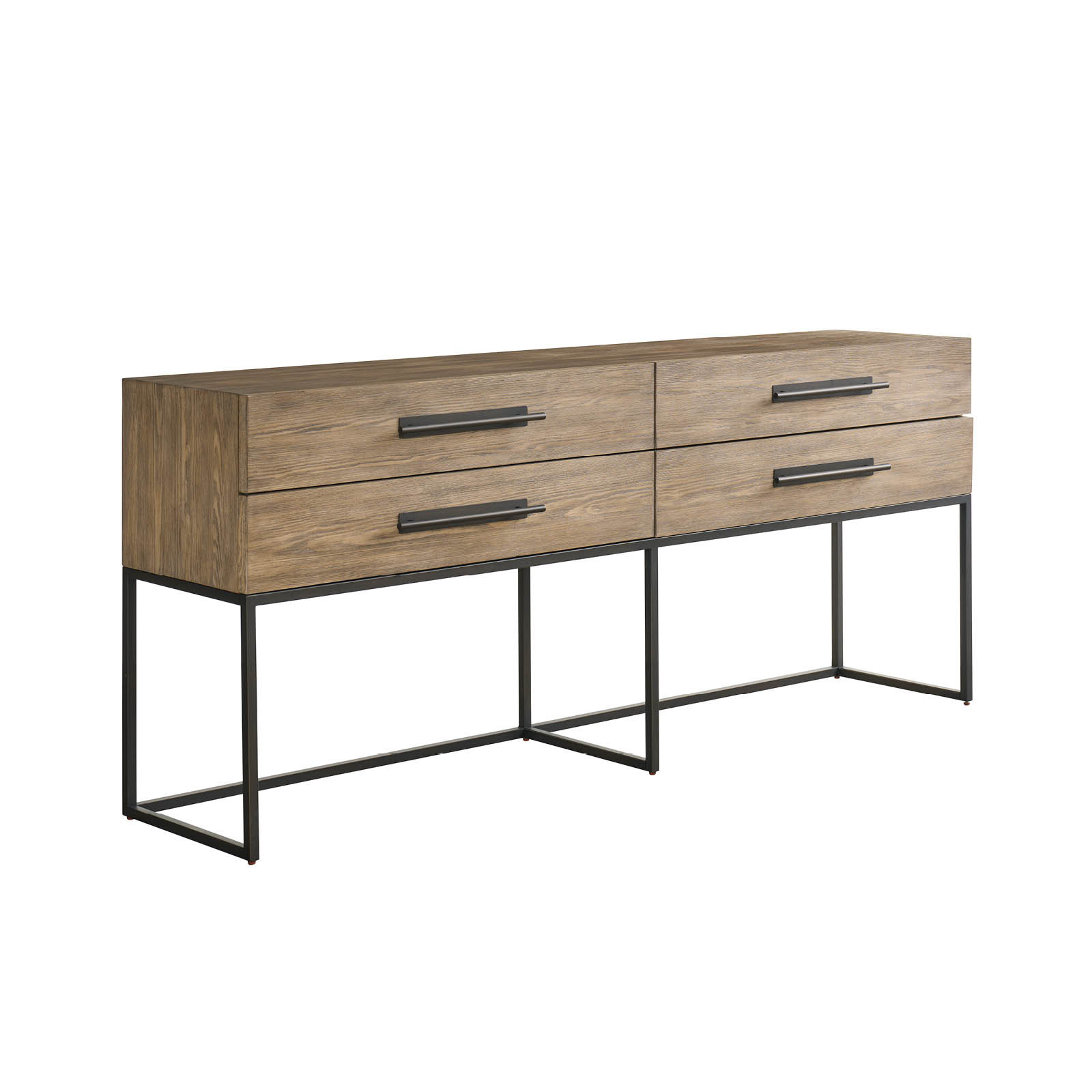 Baxley 76'' Solid Wood Console Table, Brown