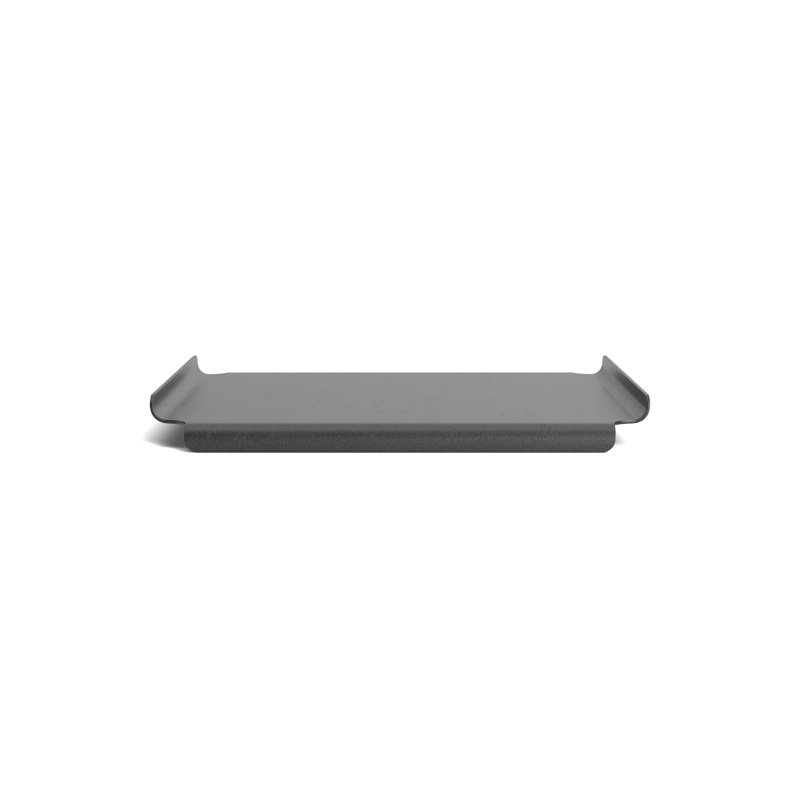 Kantan Outdoor Side Table, Textured Pewter