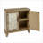 Cabinets, Driscoll 2-Door Farmhouse Accent Chest, Cream &amp; Natural Finish, 36Wx14Dx34H | Living Room | Wood