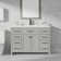 Breonica 48" Single Sink Resin Top Integrated Bathroom Vanity Sink with Single Hole Faucet, Pop Up Drain