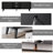 70-inch TV cabinet, suitable for TVs with a size not exceeding 75 inches, with storage compartment