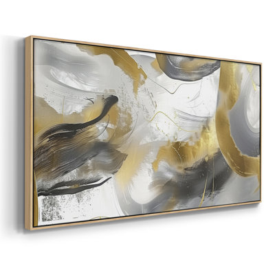 Abstract Series-DCCCXXXIII- Framed Gallery Wrapped Canvas -Ready to Hang