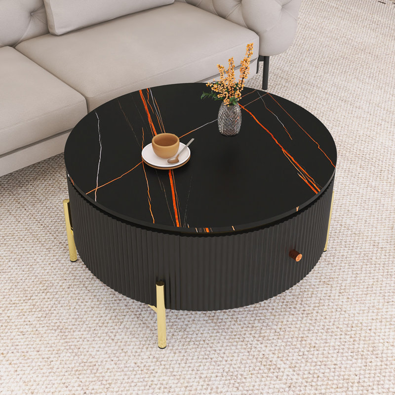 Table basse moderne, Noir
