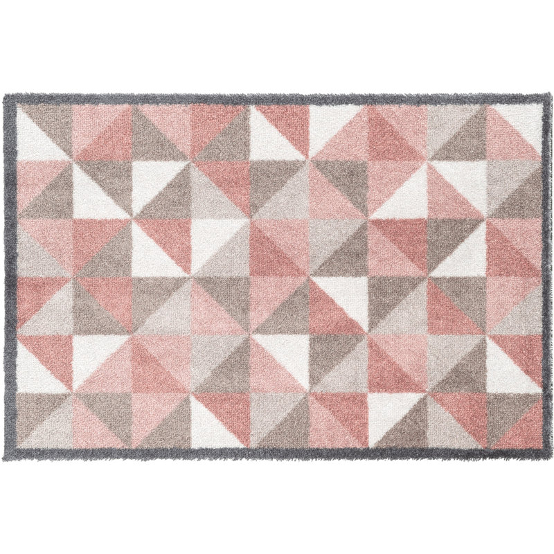 Lanny Blush Kitchen Mat, Pink, 0.8cm H x 50cm W x 75cm L