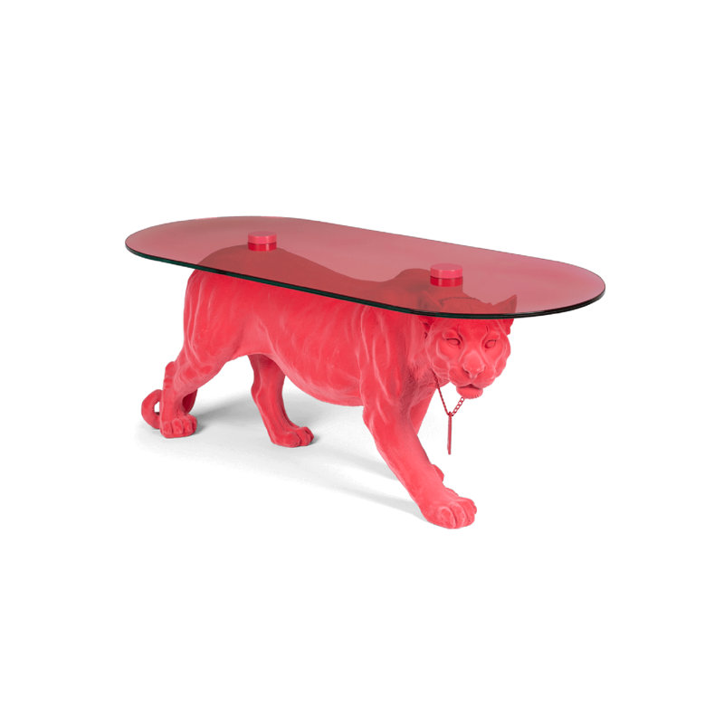 Table basse Figurine, Rose