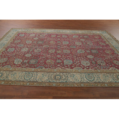 All-Over Floral Traditional Area Rug 8x11