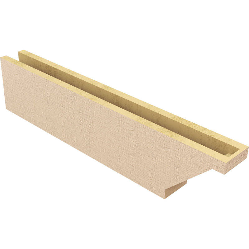 Burlington Woodgrain TimberThane Ra partier queue, brun clair apprêté, H 8 po x l 36 po x P 4 po