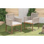 Ensemble de 2 chaises de salle à manger d'extérieur avec coussin lavable-1895986275