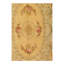 Savonnerie Wool Oriental Area Rug in Beige