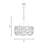 Daylie 5-Light Chandelier In Warm Brass