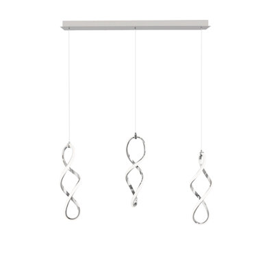 Interlace Linear Multi-Light 4-CCT Pendant