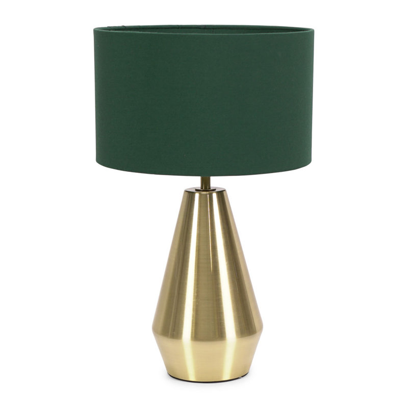 Lamp, Green, Gold