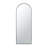 28X1x74" Celine Black Arch Body Mirror