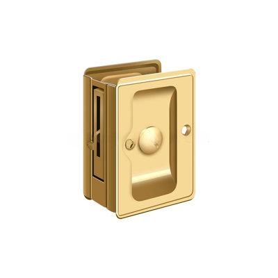 Serrure de poche Deltana SDLA325U26 HD, réglable, 3-1 / 4 "x 2-1 / 4" en chrome poli