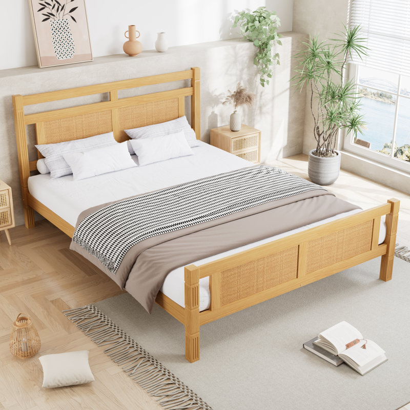 Solid Wood Bed