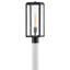 Lampadaire d'extérieur moderne de 18,5 po avec grands panneaux en verre transparent Caliana-1712488625-1712554793