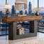 Wooden Console Table, Narrow Long Wood Sofa Table, Living Room Table Rectangular Sofa Table Behind The Couch
