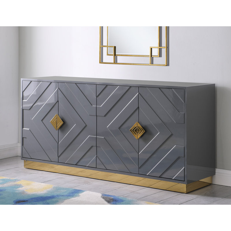 Buffet Warburton, gris