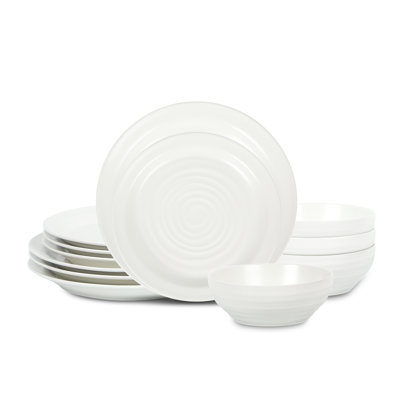 Stone Lain Orbit 12-Piece Dinnerware Set Stoneware