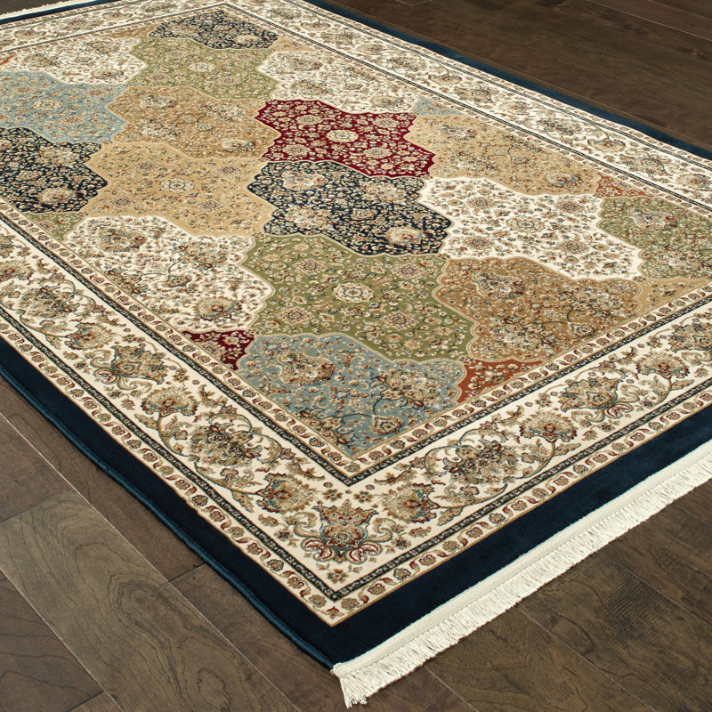 Knepp Oriental Indoor Rug, Rectangle 7'10" x 10'10"