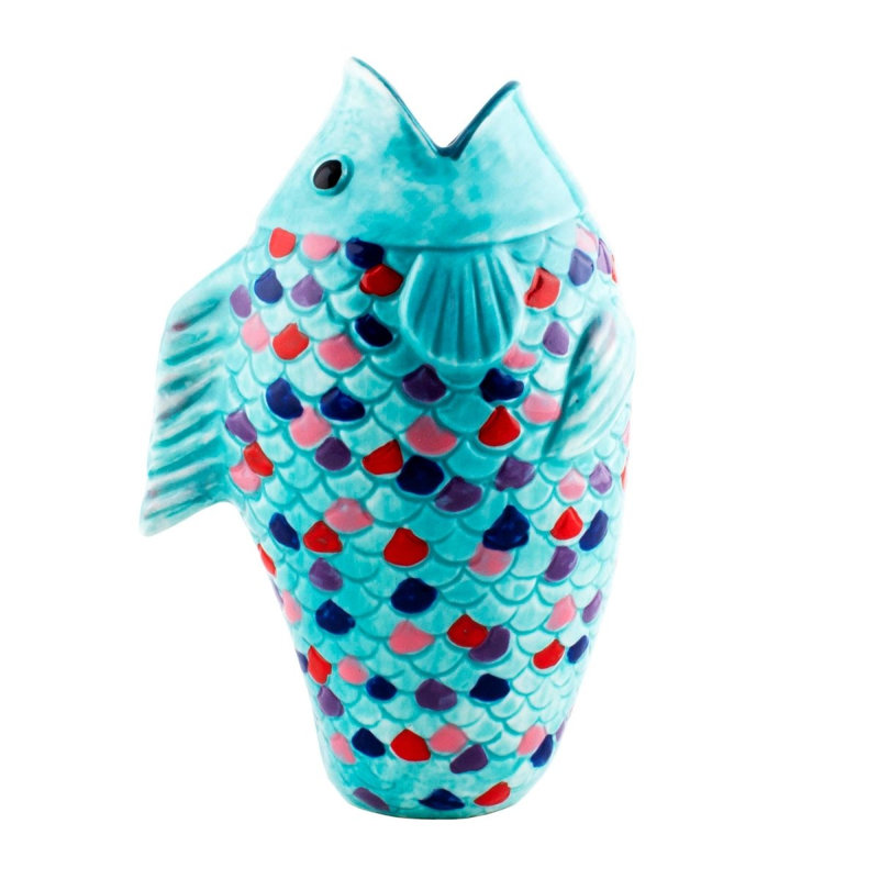 Vaisselle BarConic® Tiki - poisson arc-en-ciel - 18 onces