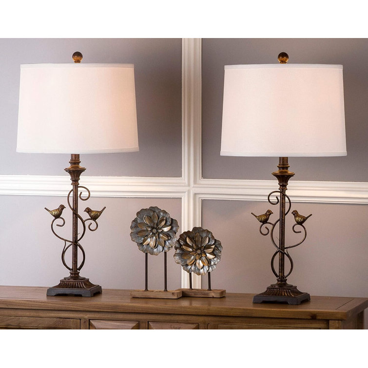 Barbery 28" Oil-rubbed Bronze Table Lamp Set