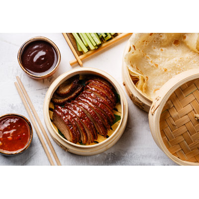 Sliced Peking Duck - Wrapped Canvas Print