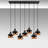 7 - Light Kitchen Island Dome Pendant