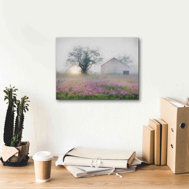 «Summer Sunrise» par Lori Deiter, art mural sur toile, H 12 po x l 16 po x P 0,75 po
