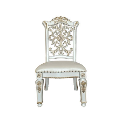 Chaise de salle à manger à dossier plein Jorid