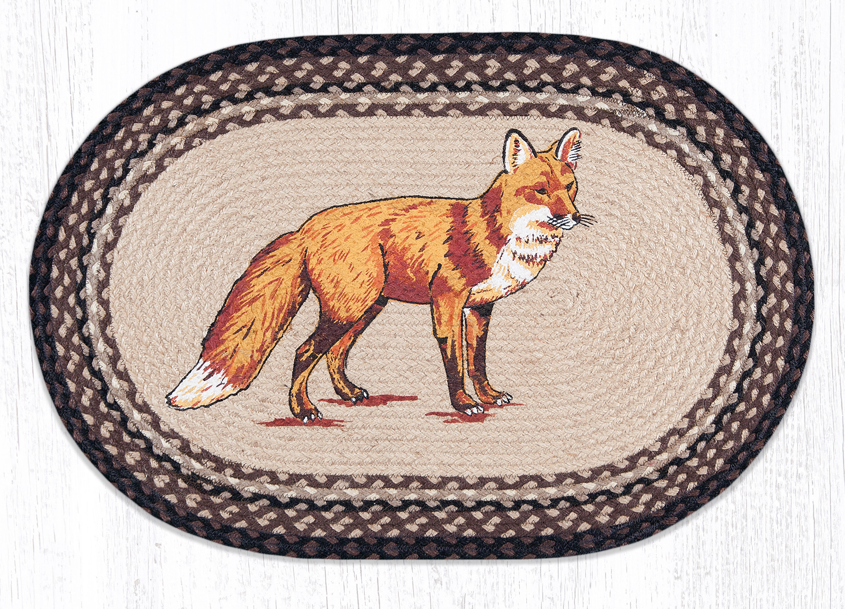 Earth Rugs Fox Printed Area Rug & Reviews | Wayfair