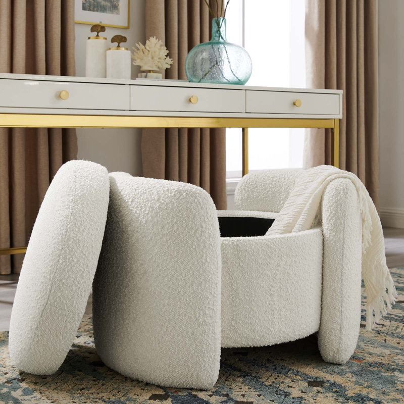 Repose-pieds rembourré Nebula Boucle par Modway