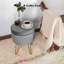 Velvet Storage Upholstered Accent Stool-480798957