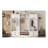 4-In-1 Detachable Hall Tree With Storage And 7 Hooks, Multiple Functions Hallway Coat Rack With Storage Drawers And Cabinet, White  Shoe Bench For Entryway Hallway-1810284581