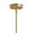 Reines 9-Light Brushed Gold Two-Tier Chandelier-127380299