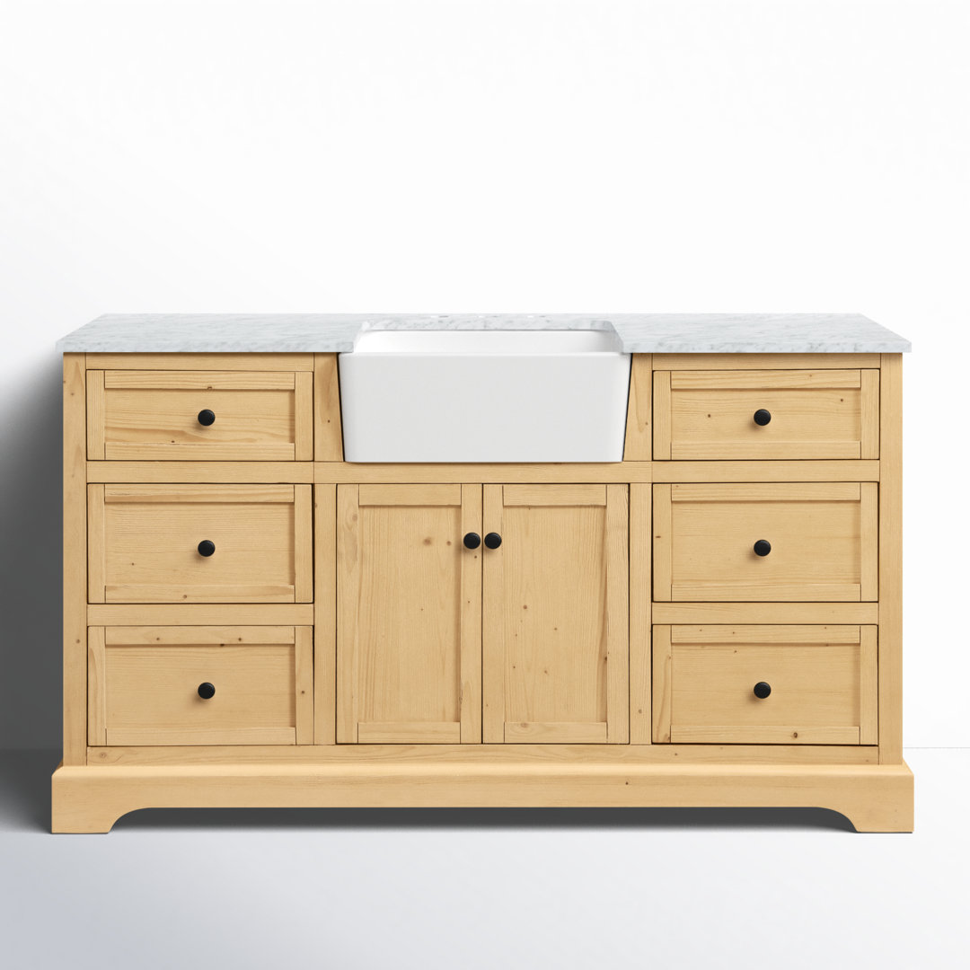 Pardue 60" Single Bathroom Vanity Set Birch Lane™ Base