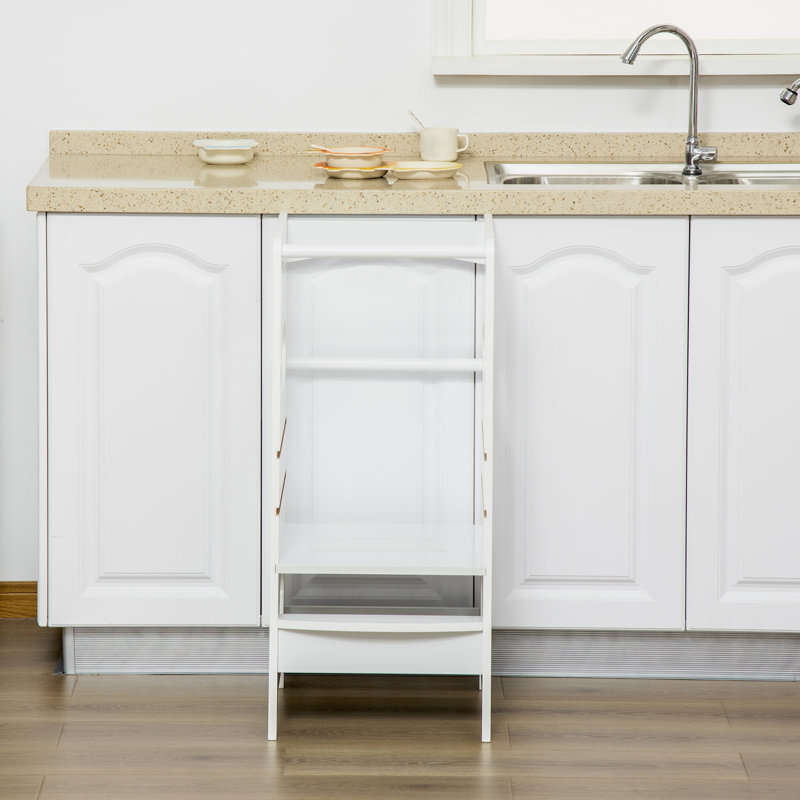 Fridley Children's Step Stool, White