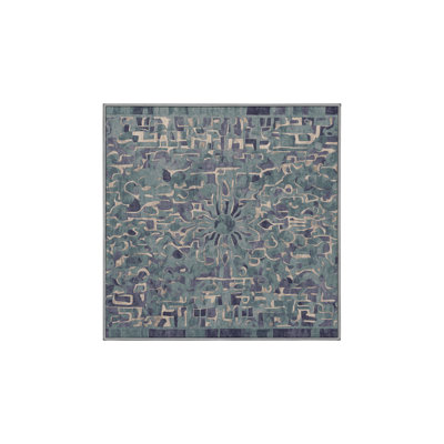 Machine Washable Gray Area Rug