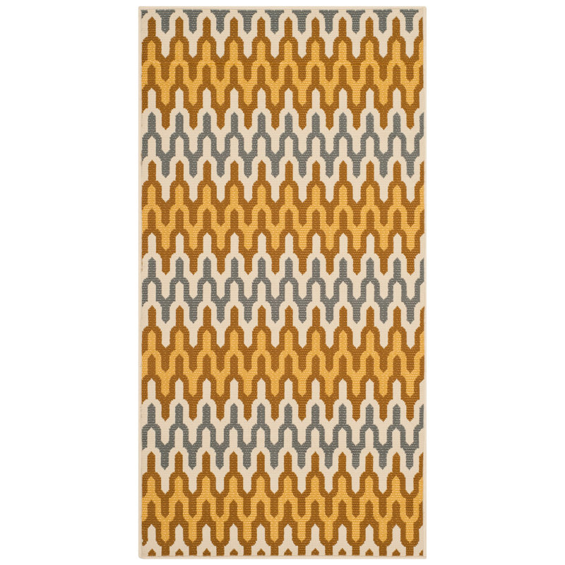 Kelston Performance Geometric Rug, Rectangle 2'7" x 5'