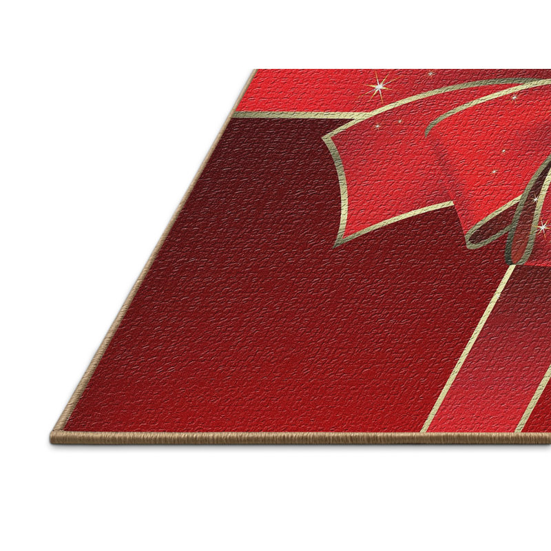 Tapis rouge Christmas, Rectangle 2 pi x 3 pi