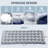 3 Styles, Portable Folding Cot, 5-Position Reclining Folding Chaise, 3 in 1 Folding Sofa Bed-101486712