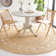 Venessa Natural Fiber Hand Woven Jute Solid Color Rug