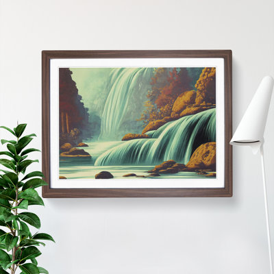 Animated Waterfall - Single Picture Frame Print