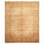 Tapis traditionnel beige en laine noué à la main 8 pi 9 po x 11 pi 8 po Agra