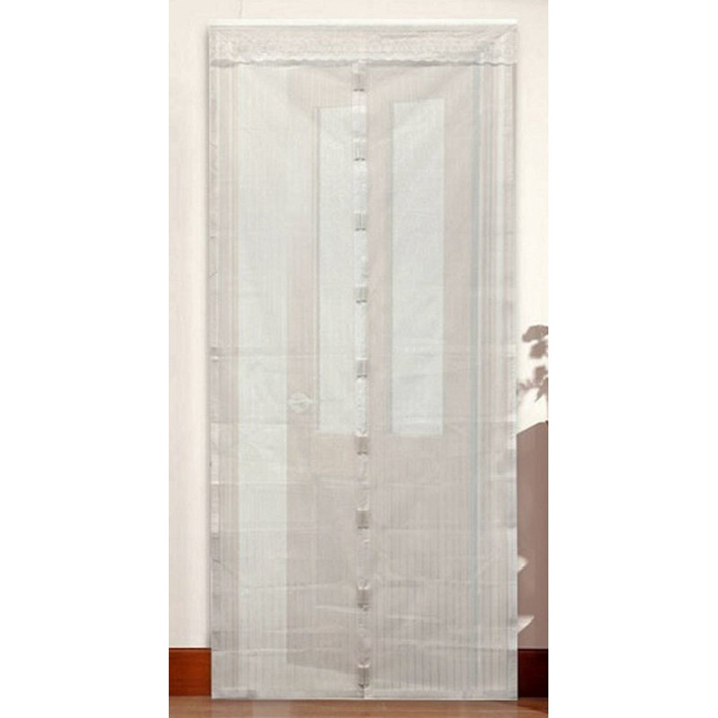 Insect Hand Ready to Install Mesh Prehung Screen Door, White