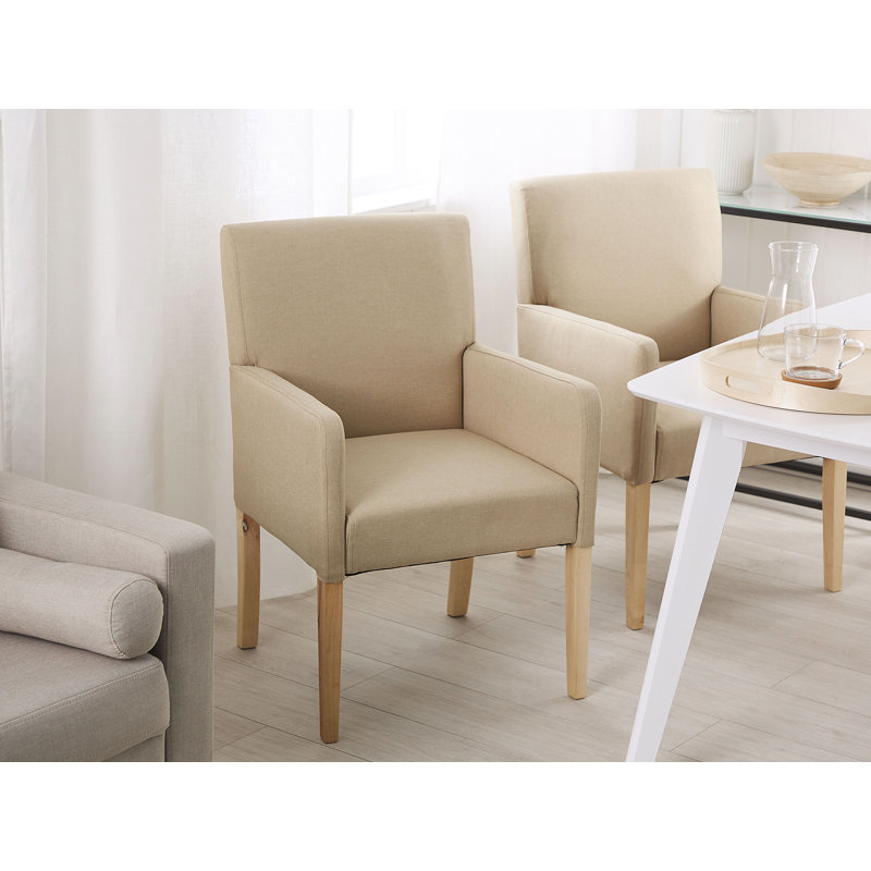 Olu 45cm H Upholstered Armchair, Beige